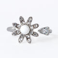 Rotating Ring Zircon Ring Diamond Ring Jewelry