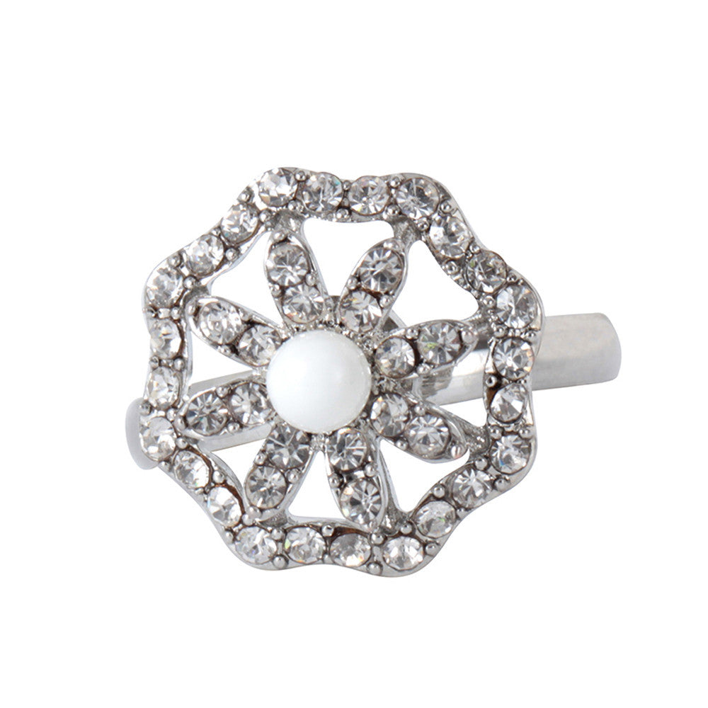 Rotating Ring Zircon Ring Diamond Ring Jewelry